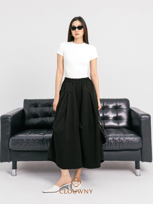 Wolka Pocket Cullotes Pants - Black
