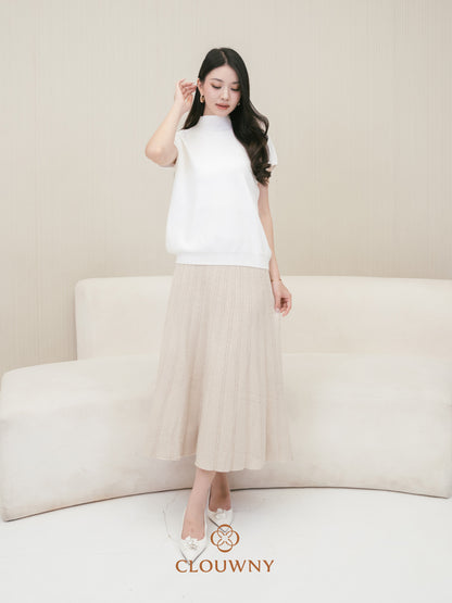 Chesma Knit Skirt - Khaki
