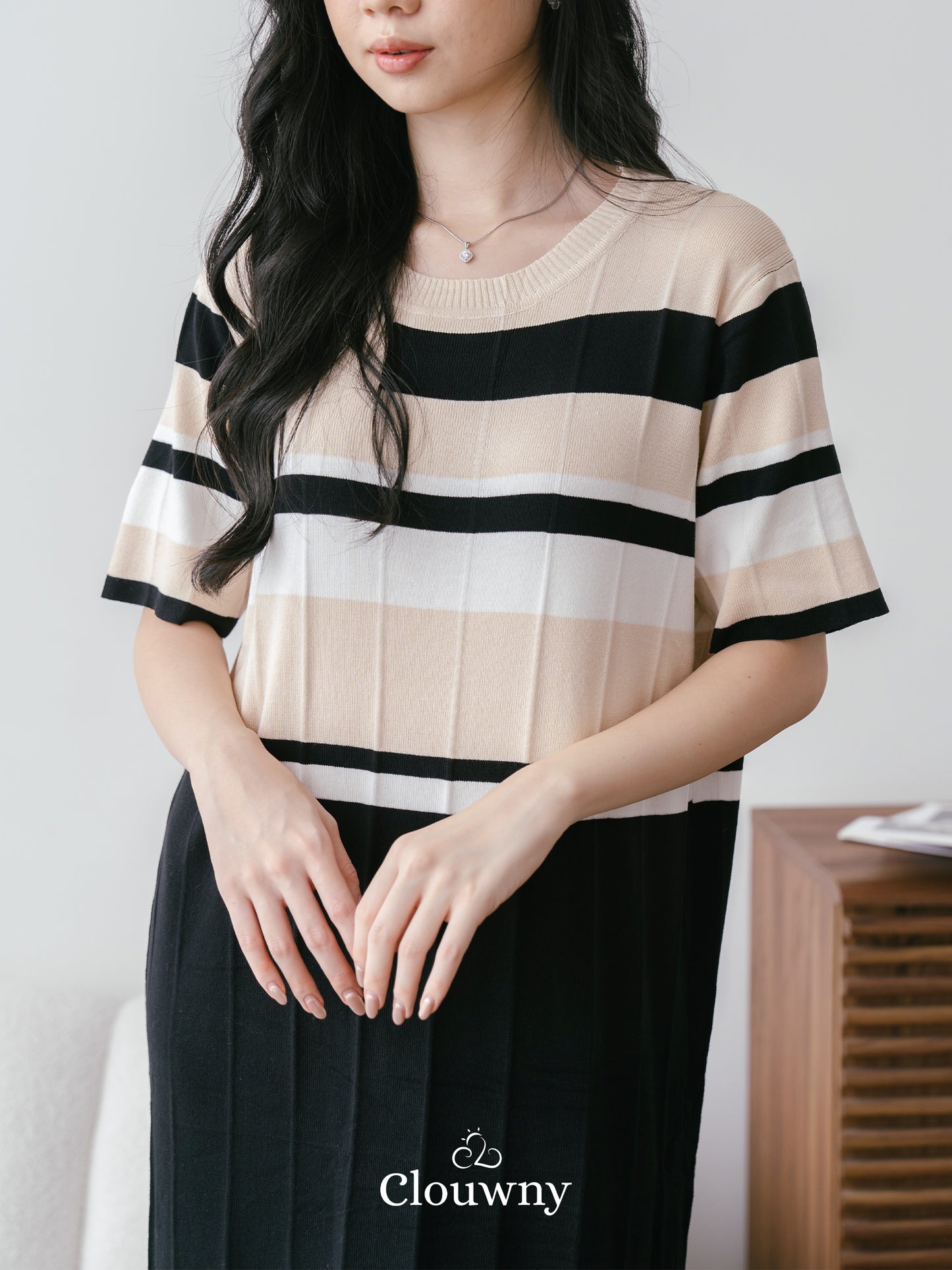 Fille Knit Dress - Black