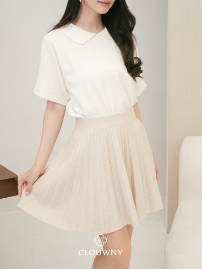 Diva Knit Skirt - Khaki