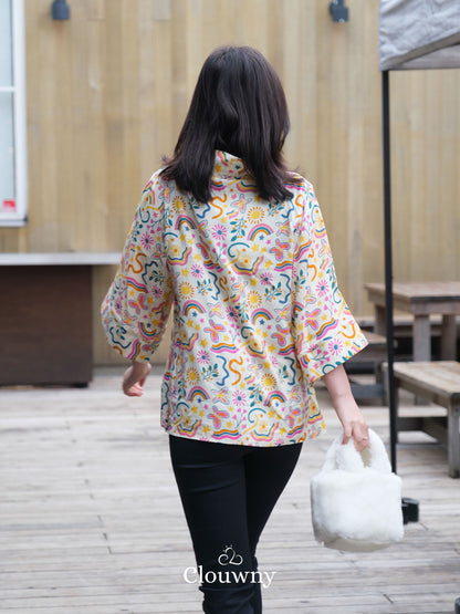 Hare Kimono Outer - Cream