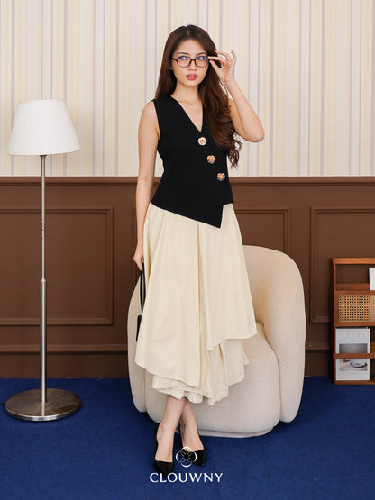 Maple Layer Pants - Cream