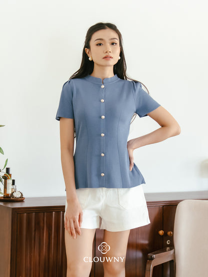 Lee Shanghai Knit Top - Teal