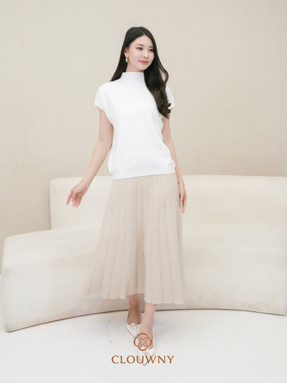 Chesma Knit Skirt - Khaki