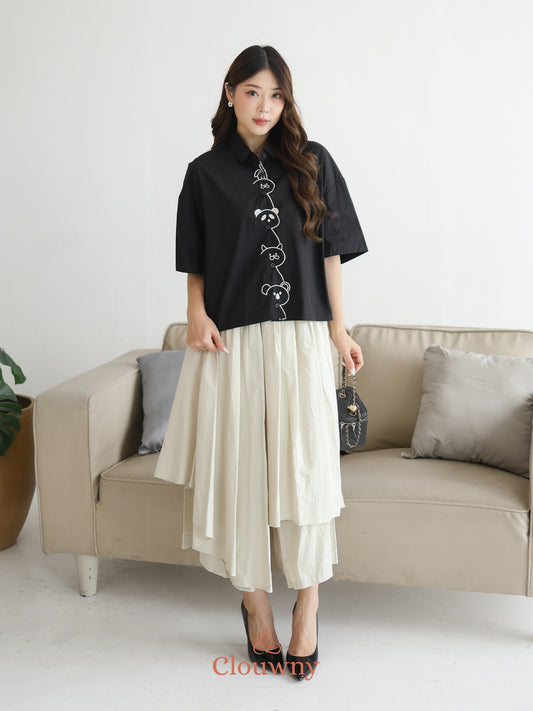 Racita Layer Pants - Khaki