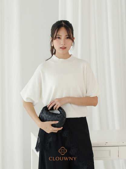 Castle Knit Top - White