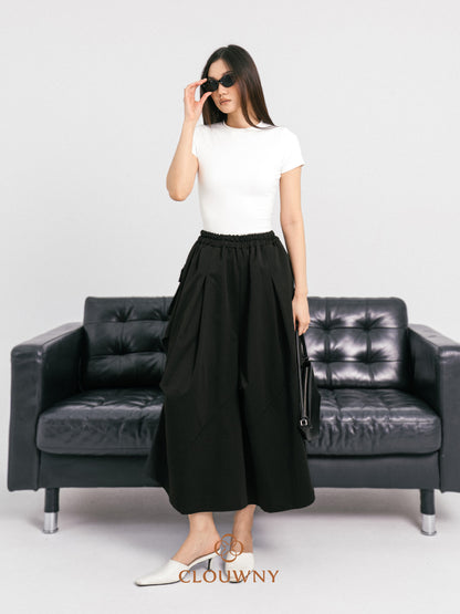 Wolka Pocket Cullotes Pants - Black