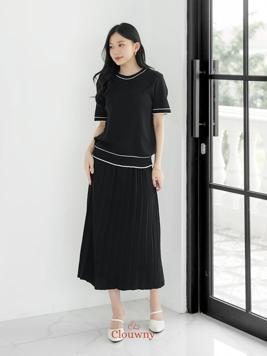 Flint Knit Set - Black