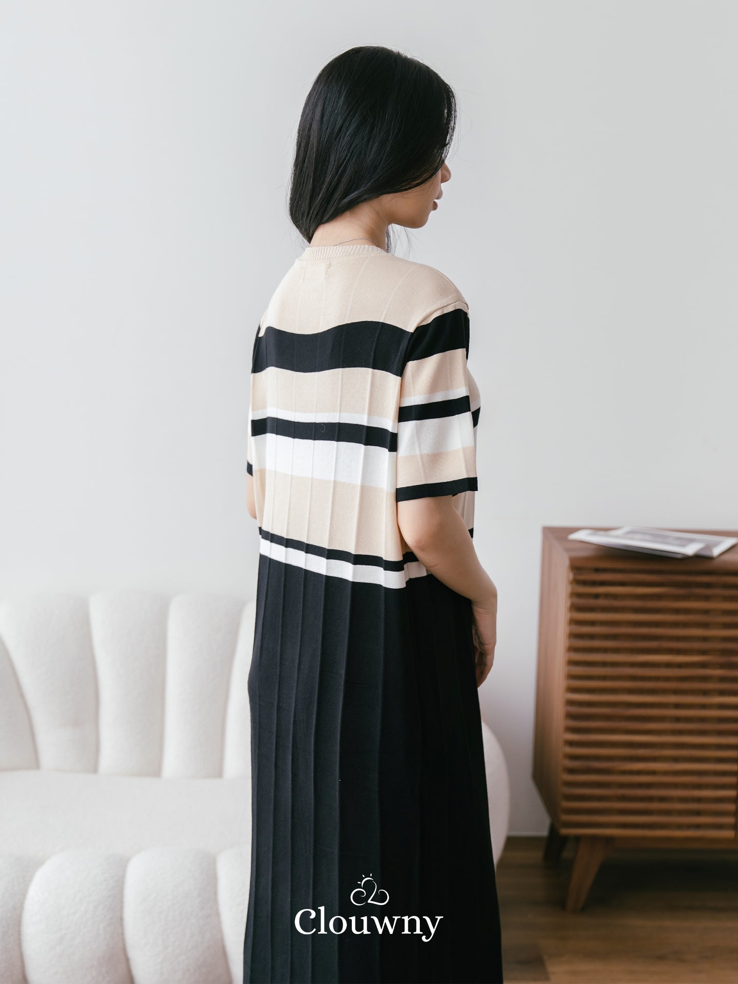 Fille Knit Dress - Black