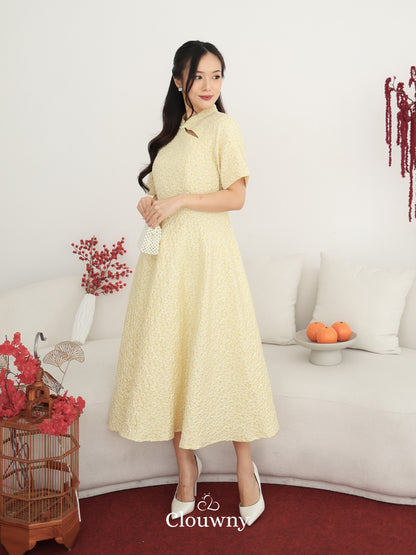 Ichigo Shanghai Dress - Yellow