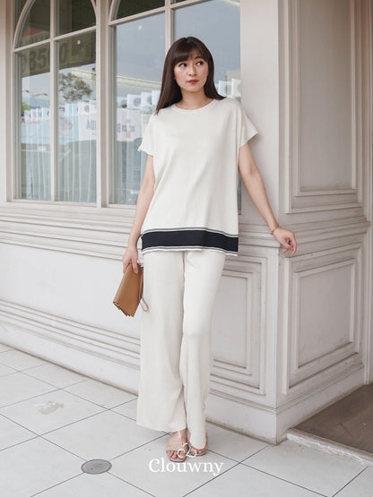 Mile Knit Set - Broken White