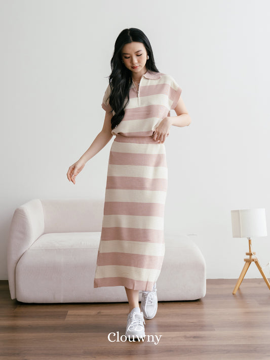 Lyon Stripes Set - Pink