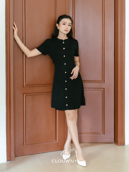 Lily Shanghai Dress - Black