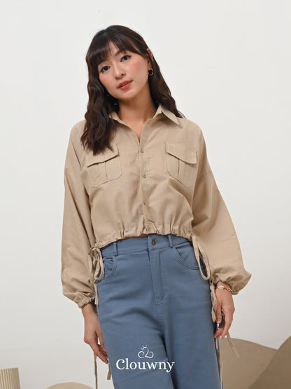 Neva Longsleeve Shirt - Cream