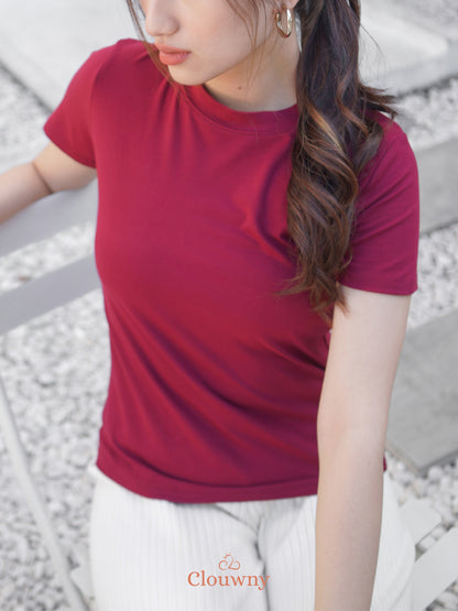 Basic Tshirt - Maroon