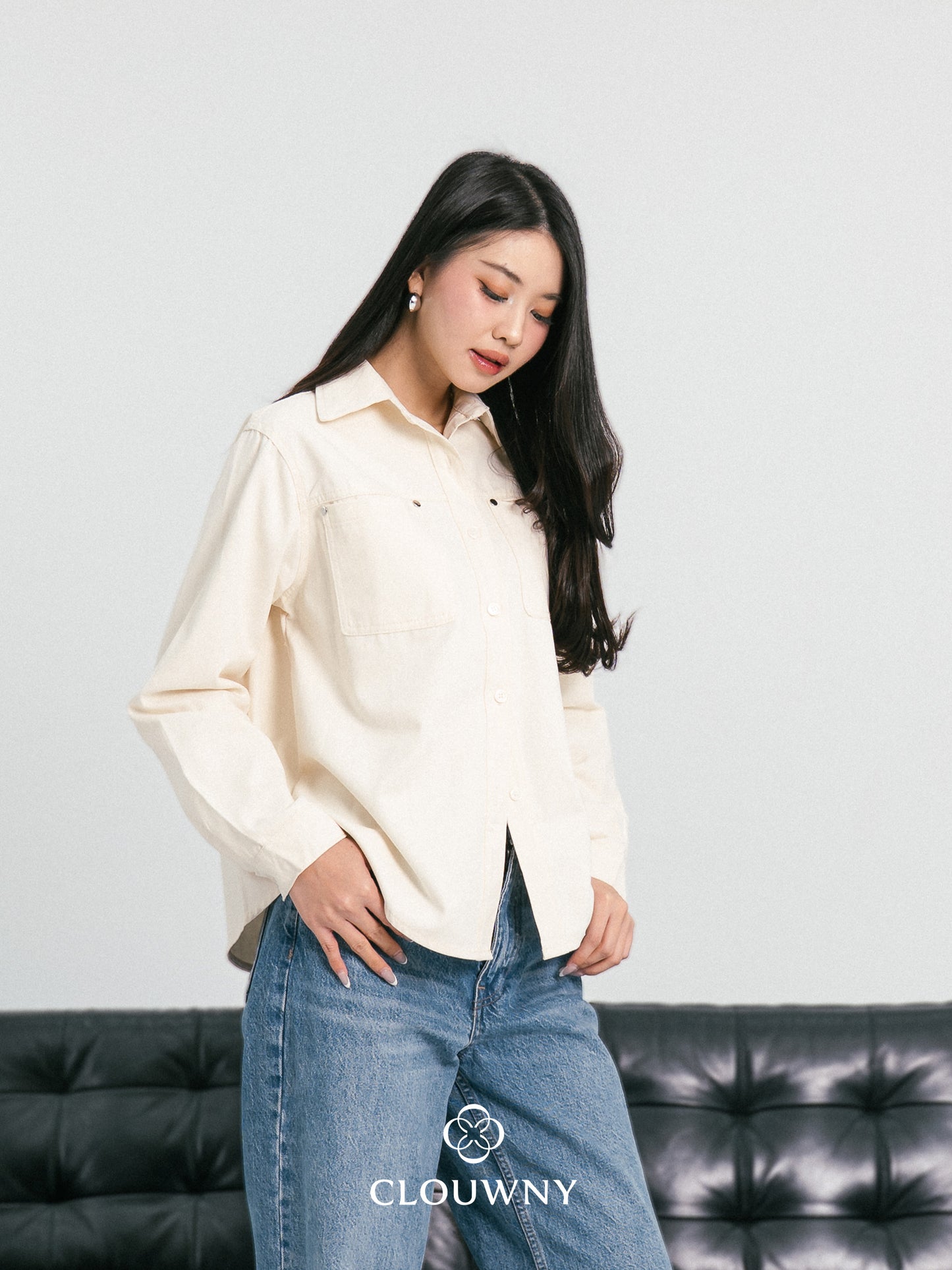 Duches Pocket Shirt - Cream