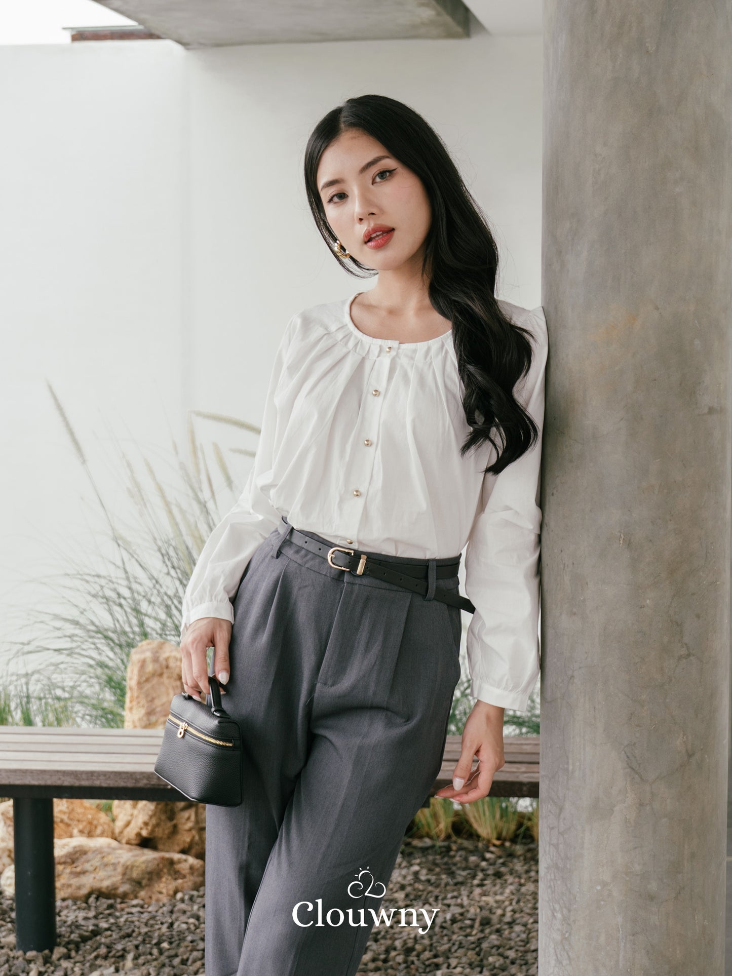 Mine Cotton Blouse - White