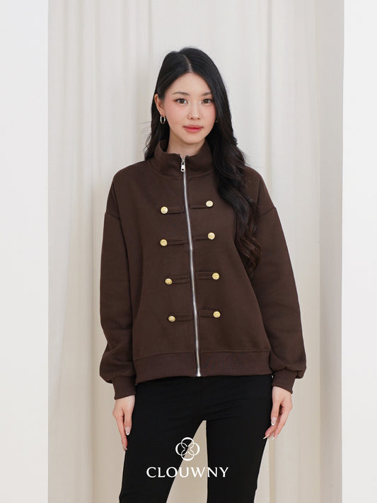 Solera Zipper Jacket - Coffee