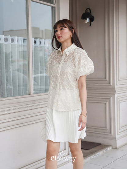 Bema Lace Shirt - Cream