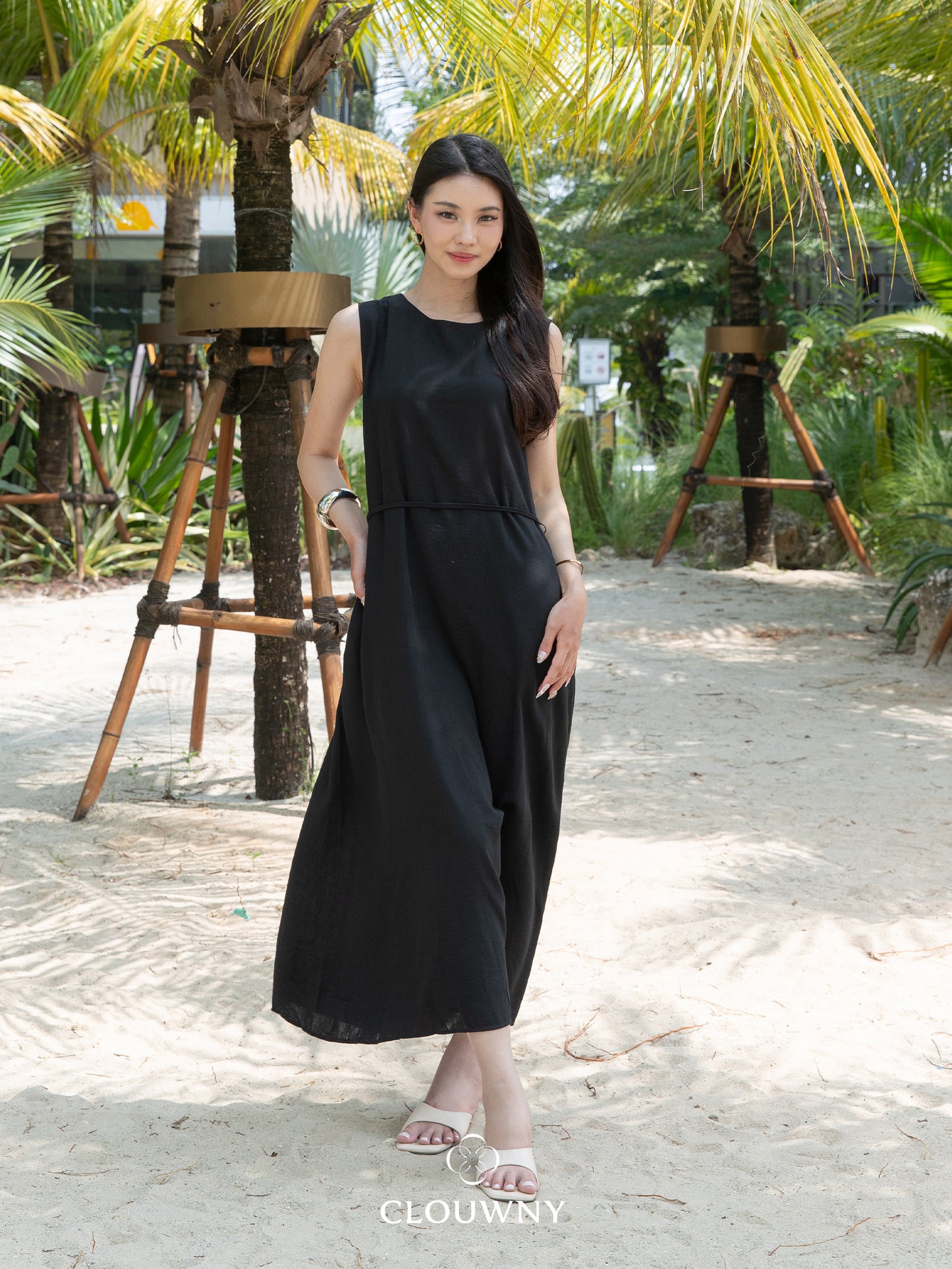 Barla Loose Dress - Black