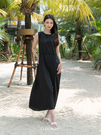 Barla Loose Dress - Black