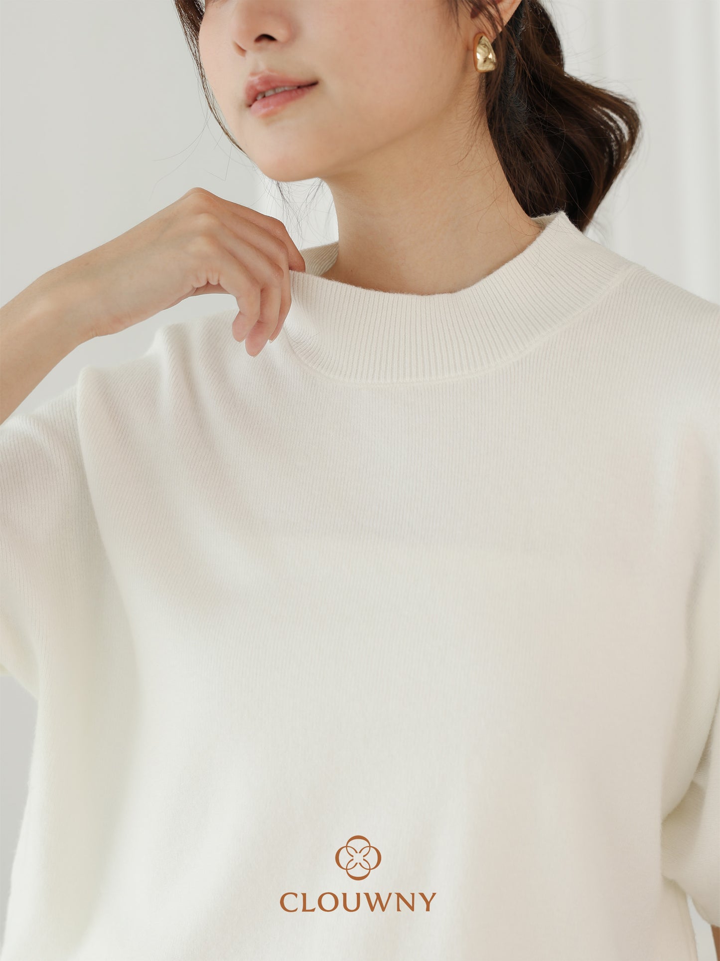 Castle Knit Top - White