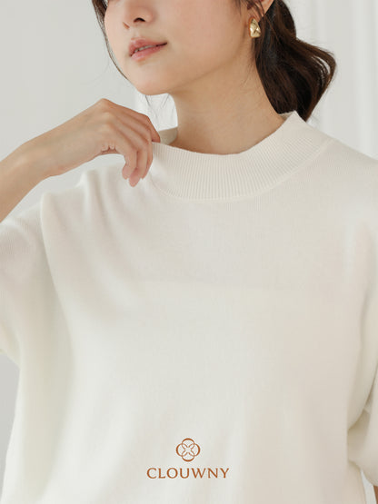 Castle Knit Top - White