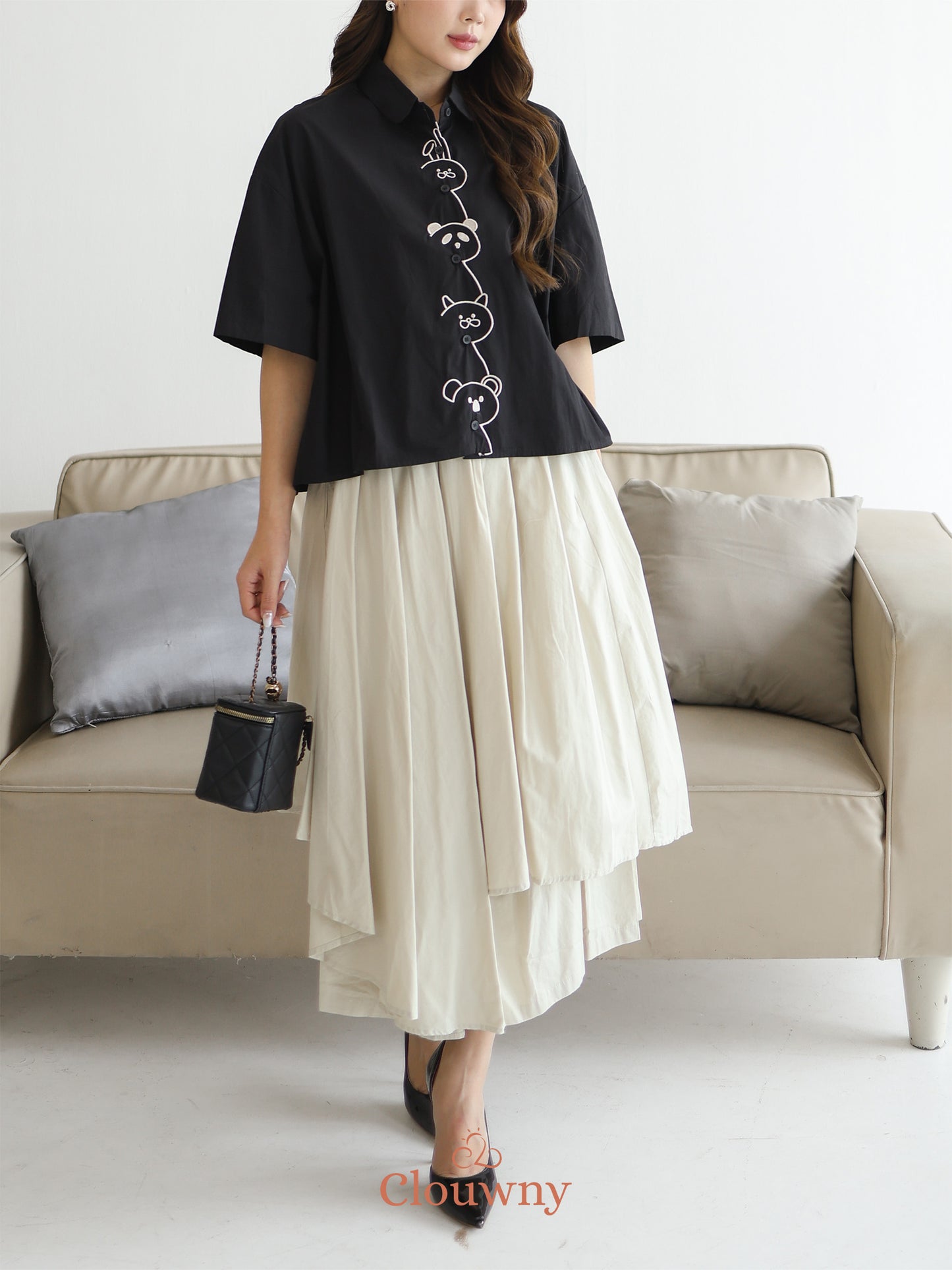 Racita Layer Pants - Khaki