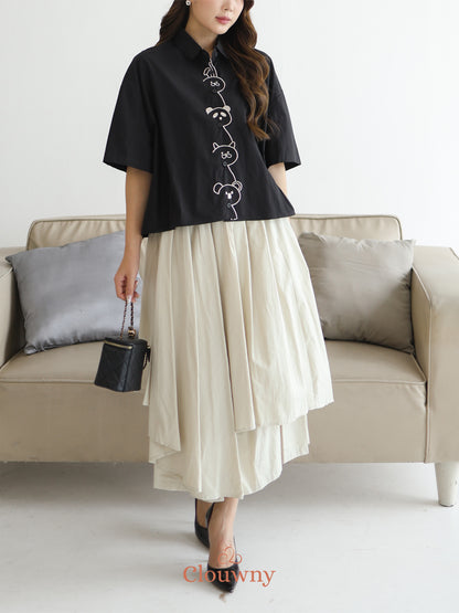 Racita Layer Pants - Khaki