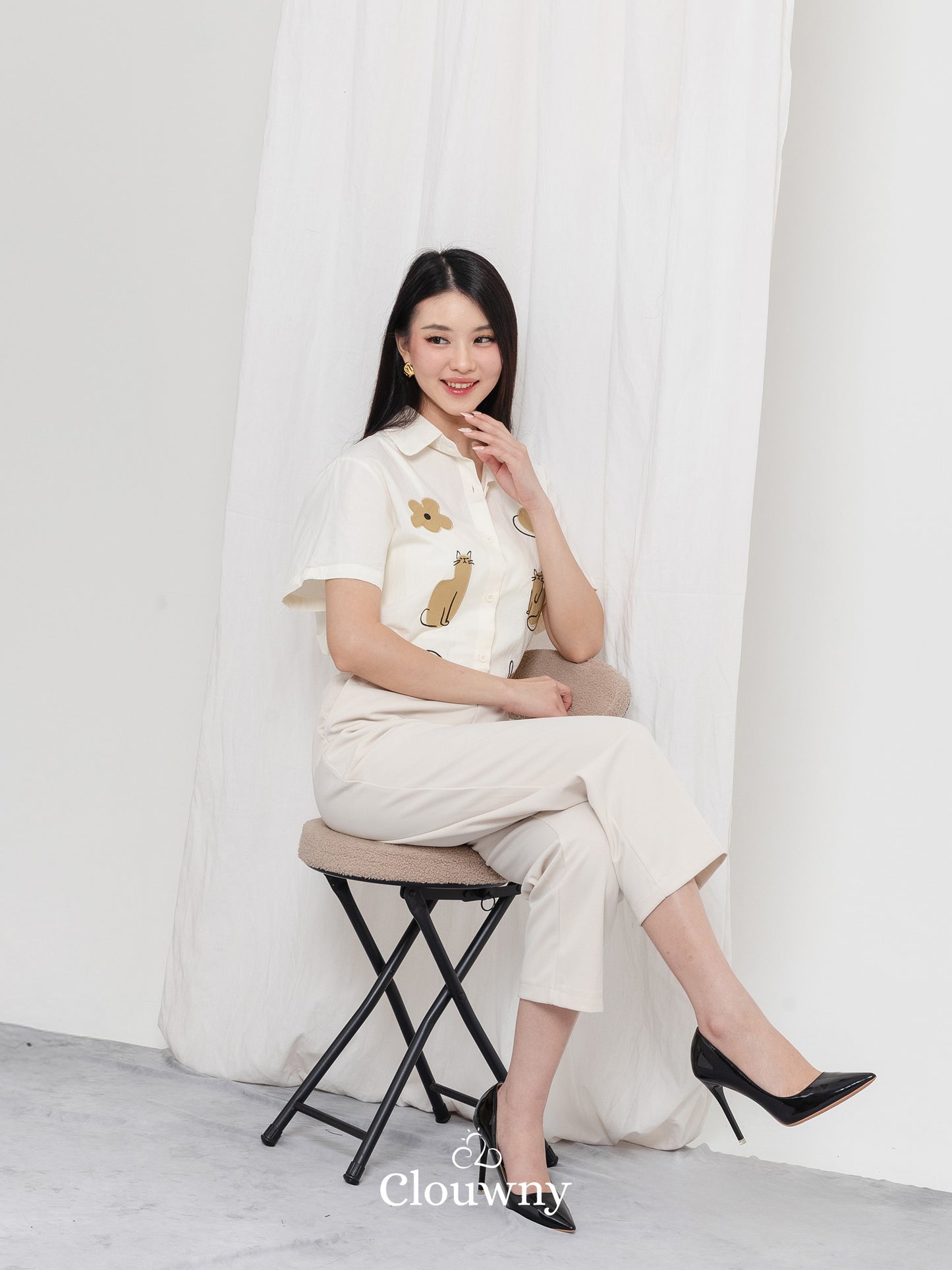 Koska Cotton Shirt - Cream