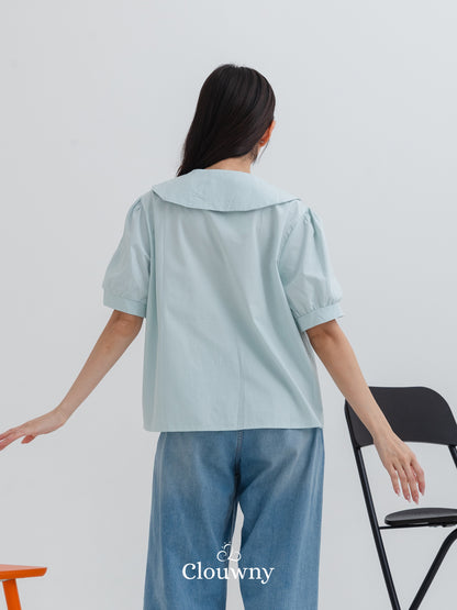 Kirei Collar Blouse - Mint