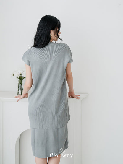 Noona Dress Knitt - Grey