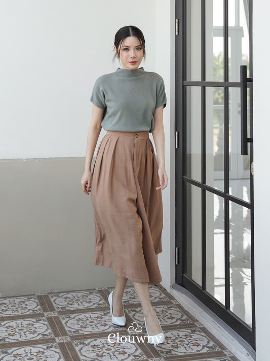 Jenna Cullote Pants - Cappucino