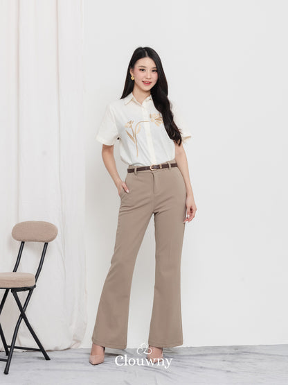 Hova Cotton Shirt - Cream