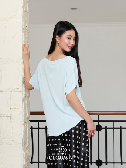 Wayne Shoulder Off Top - Blue