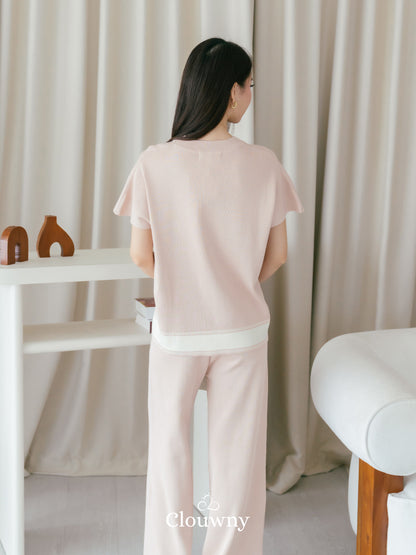 Mile Knit Set - Soft Pink