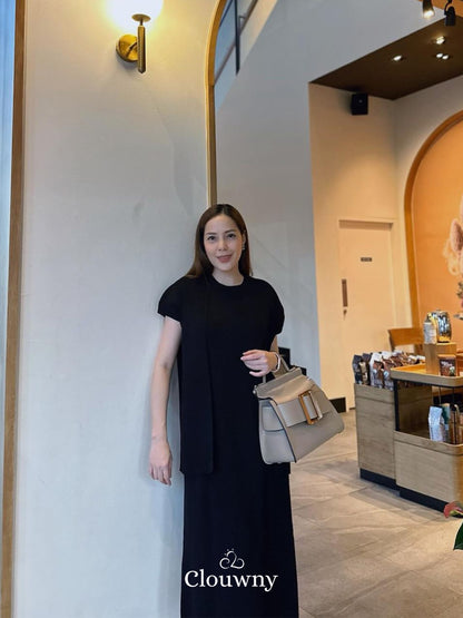 Noona Dress Knitt - Black