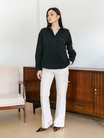 Travis Pocket Shirt - Black