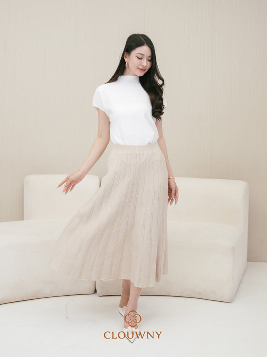 Chesma Knit Skirt - Khaki
