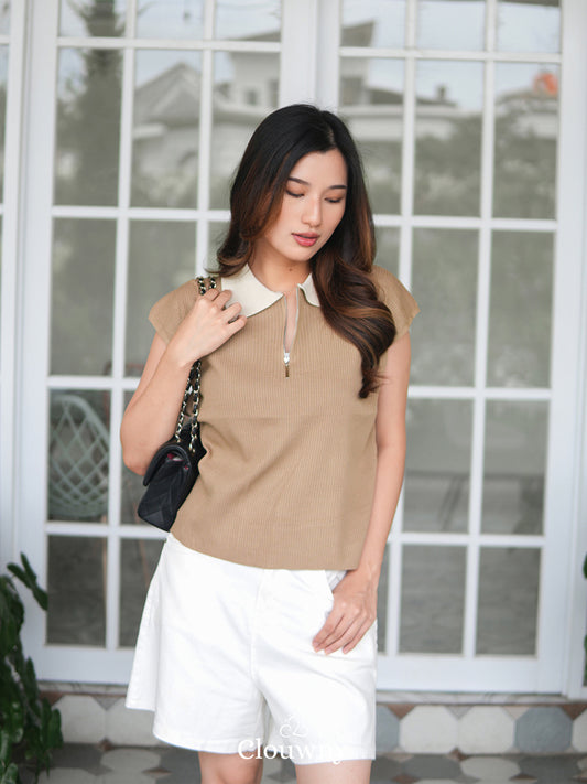 Haven Knitt Top - Khaki