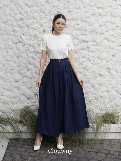Celana Kulot Yuni - Navy