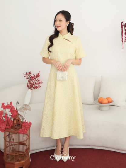 Ichigo Shanghai Dress - Yellow