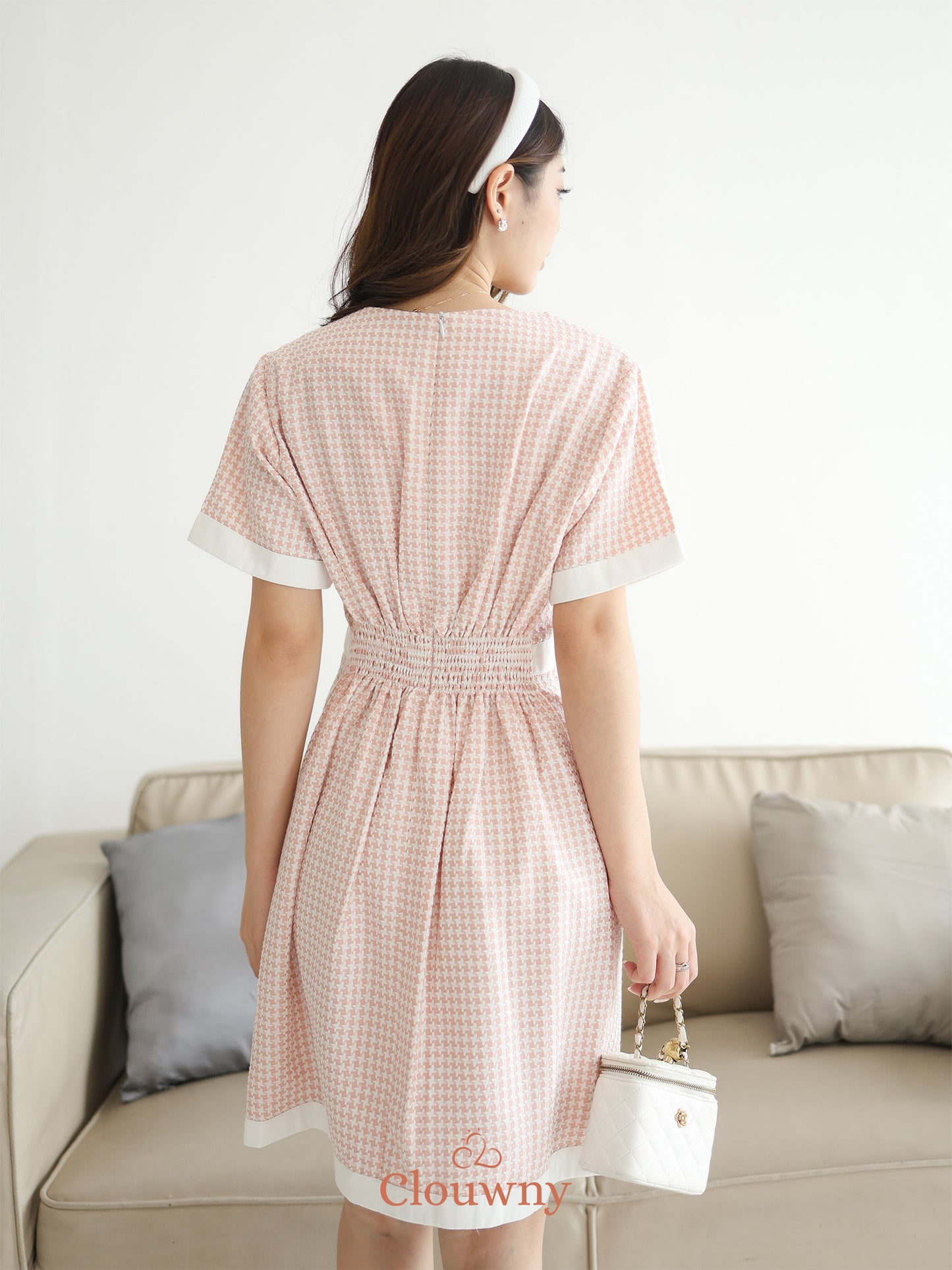 Prita Mini List Dress - Pink