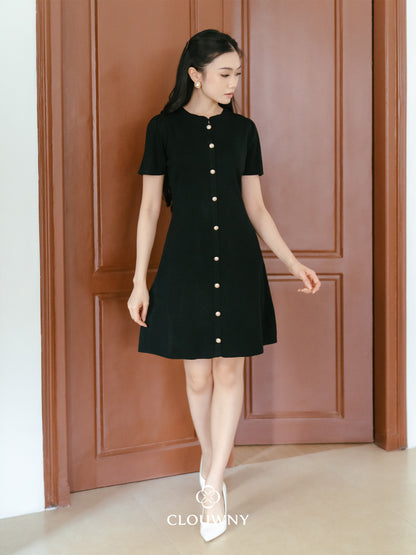 Lily Shanghai Dress - Black