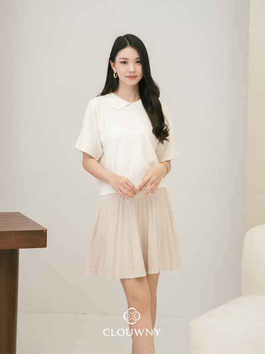 Diva Knit Skirt - Khaki
