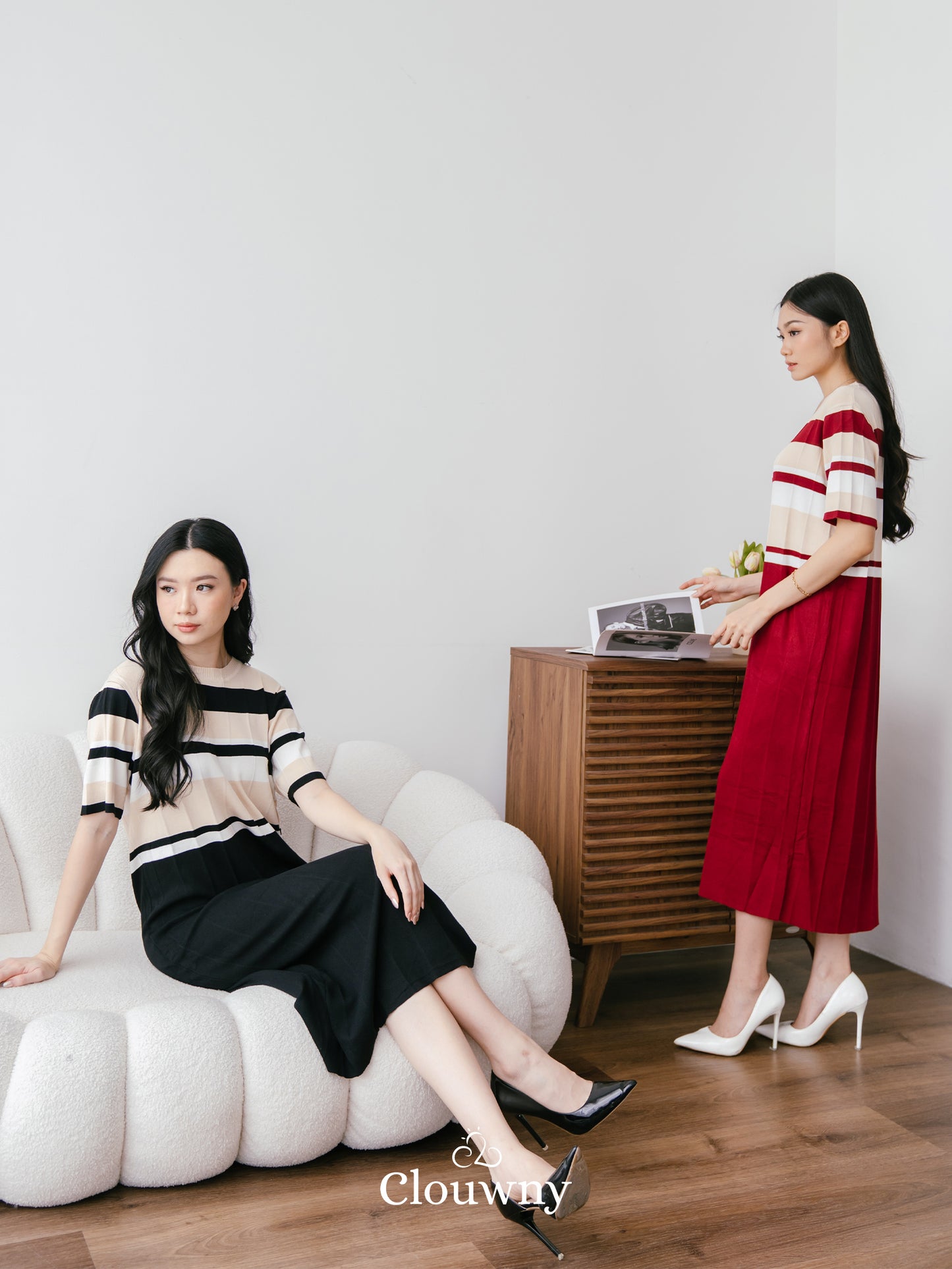Fille Knit Dress - Black