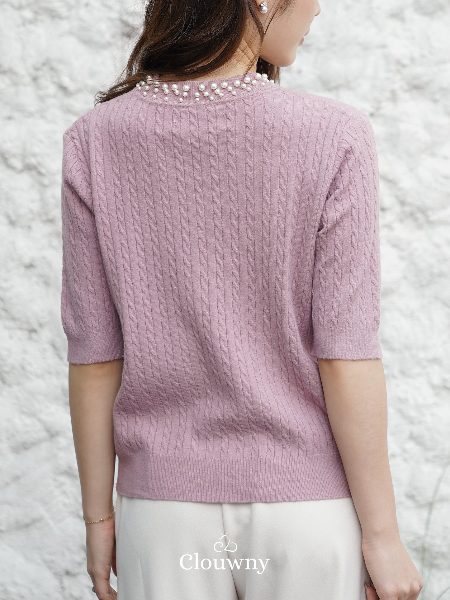 Gina Pearl Top - Purple