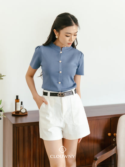 Lee Shanghai Knit Top - Teal