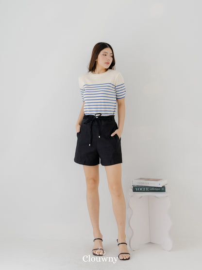 Yoshi Stripes Top - Blue