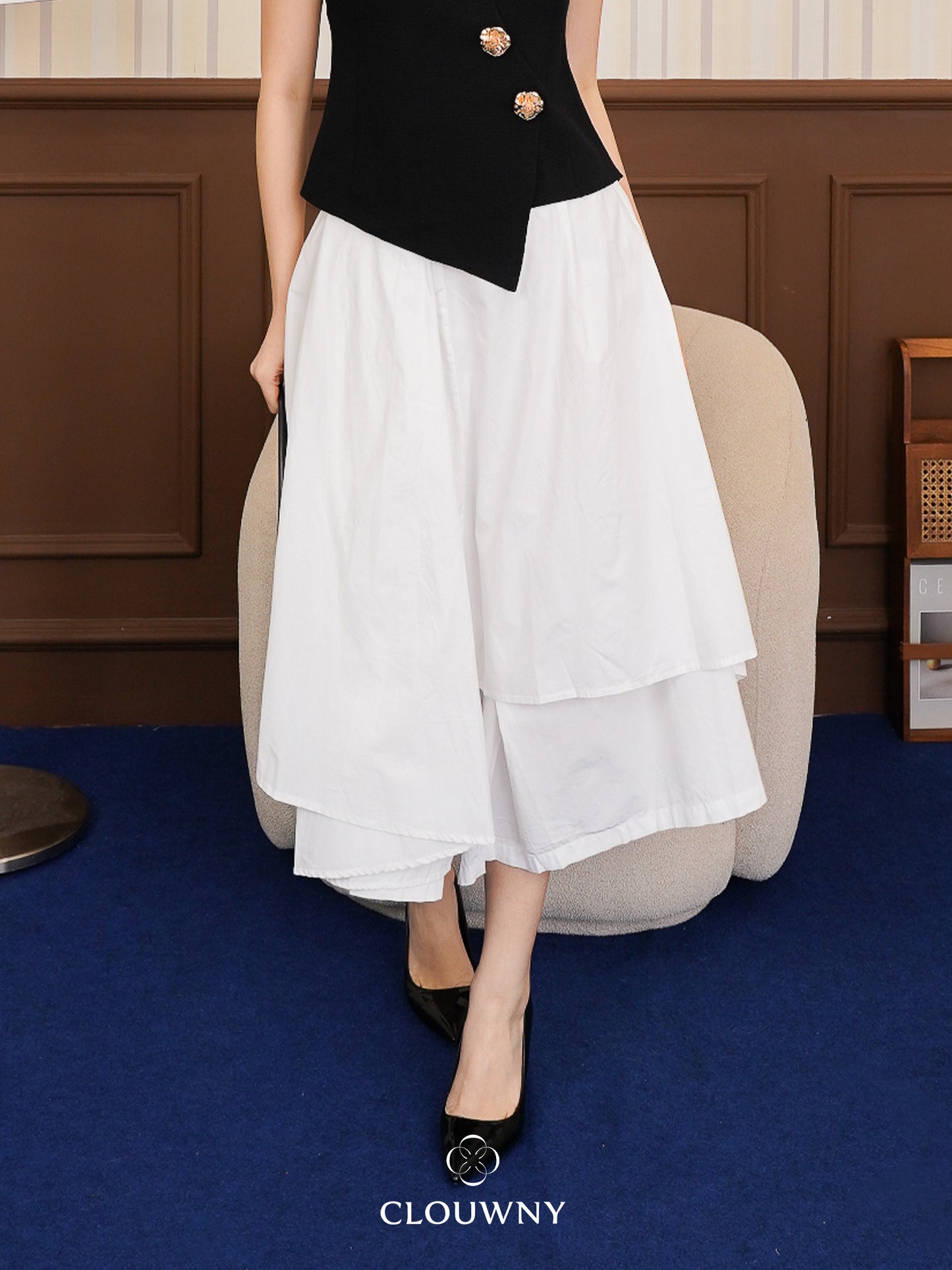Maple Layer Pants - White